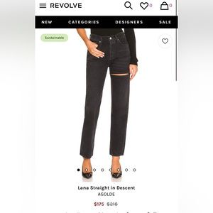 Agolde Lana slice jean